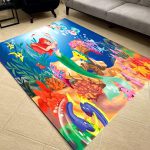 فرشینه مخمل اتاق کودک کودک کد 40295