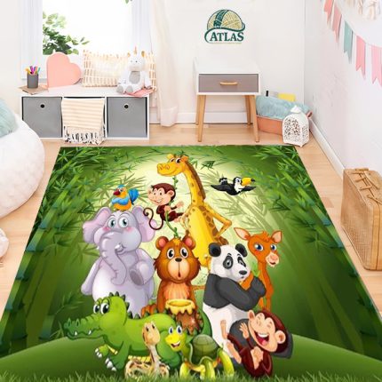 فرشینه مخمل طرح چهره کد 55130