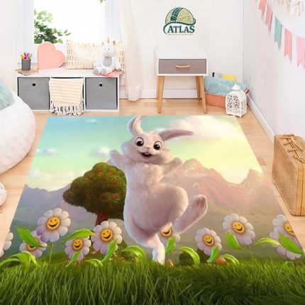 فرشینه کودک طرح خرگوش کد 40312