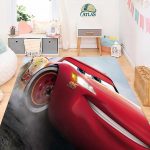 فرشینه کودک طرح کارتون ماشین ها کد 40351