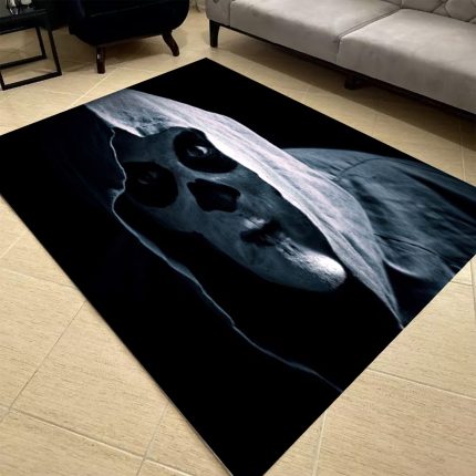 فرشینه مخمل طرح اسکلت کد 55102
