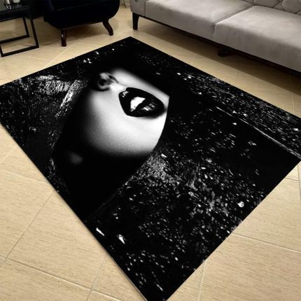 فرشینه مخمل طرح چهره کد 55103