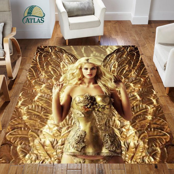 فرشینه مخمل طرح چهره کد 55113