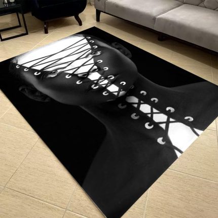 فرشینه مخمل طرح چهره کد 55012