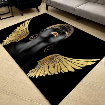 فرشینه مخمل طرح چهره کد 55120