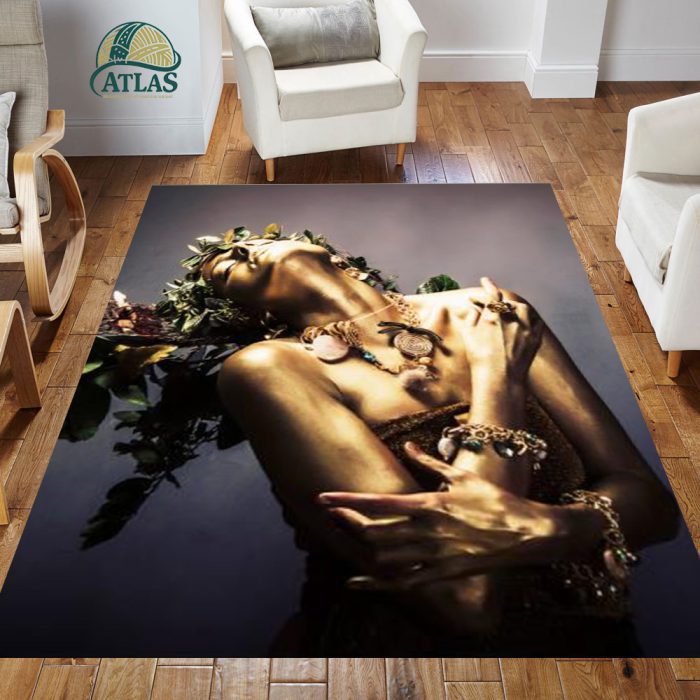 فرشینه مخمل طرح چهره کد 55125