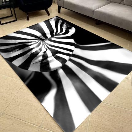 فرشینه مخمل طرح چهره کد 55130