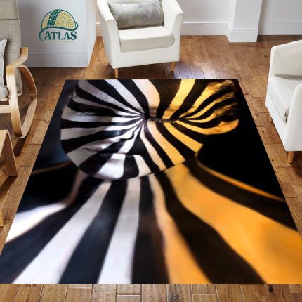 فرشینه مخمل طرح چهره کد 55019