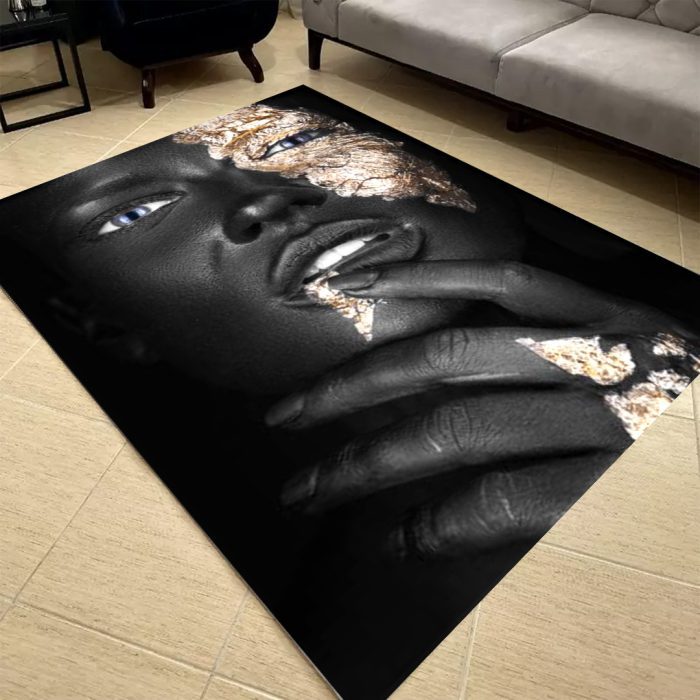 فرشینه مخمل طرح چهره کد 55023