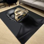 فرشینه مخمل طرح چهره کد 55027
