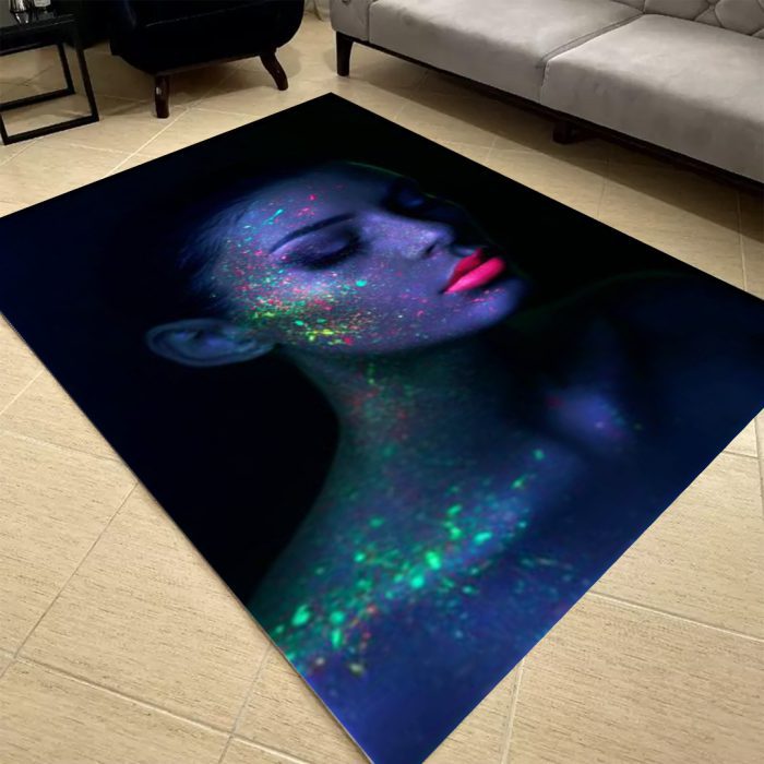 فرشینه مخمل طرح چهره کد 55030