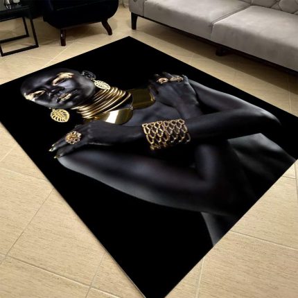 فرشینه مخمل طرح چهره کد 55034