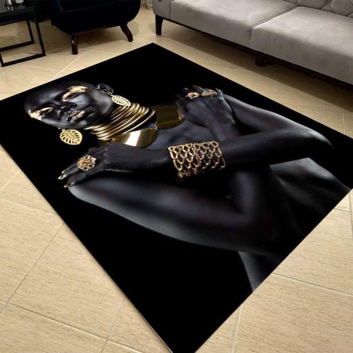 فرشینه مخمل طرح چهره کد 55034