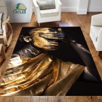 فرشینه مخمل طرح چهره کد 55051