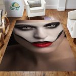 فرشینه مخمل طرح چهره کد 55060