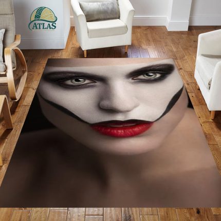 فرشینه مخمل طرح چهره کد 55060