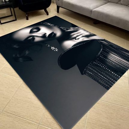 فرشینه مخمل طرح چهره کد 55062