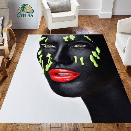 فرش فانتزی طرح چهره کد 55066