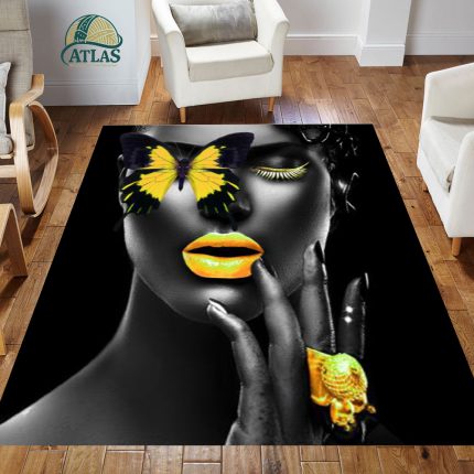 فرش فانتزی طرح چهره کد 55068