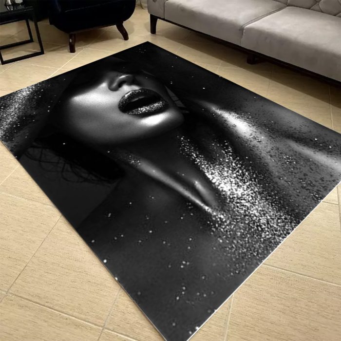 فرش فانتزی طرح چهره کد 55072