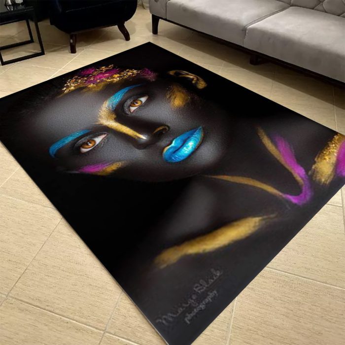 فرش فانتزی طرح چهره کد 55077