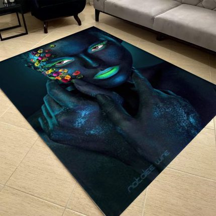 فرش فانتزی طرح چهره کد 55081