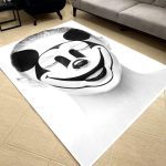 فرشینه مخمل طرح چهره کد 55094