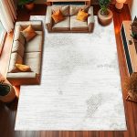 خرید فرش ماشینی وینتیج کد 220 رنگ نقره ای 5 خرید فرش ماشینی وینتیج کد 220 رنگ نقره ای