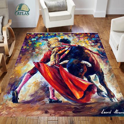 فرشینه مخمل طرح چهره و بغل سبک رنگ روغن کد 83110 10 فرشینه مخمل طرح چهره و بغل سبک رنگ روغن کد 83110