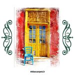 فرشینه مخمل سبک رنگ روغن کد 83169