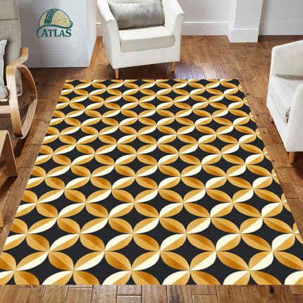 فرش مدرن طرح اشکال هندسی کد a-57211