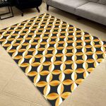 فرش مدرن طرح اشکال هندسی کد a-57211