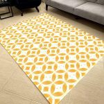 فرش مدرن طرح اشکال هندسی کد c-57211