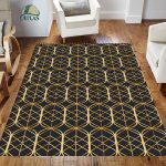 فرش مدرن طرح اشکال هندسی کد d-57211