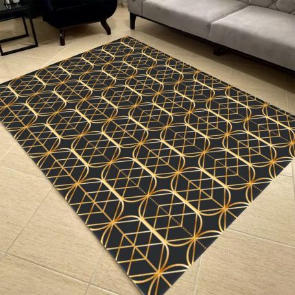 فرش مدرن طرح اشکال هندسی کد d-57211