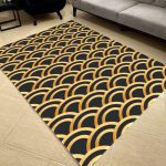 فرش مدرن طرح کاشی کد a-57220