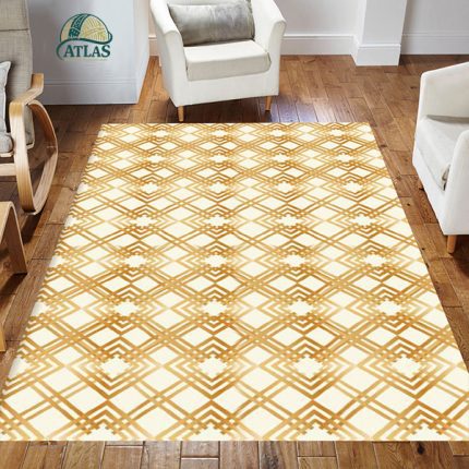 فرش مدرن طرح کاشی کد b-57220