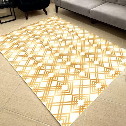فرش مدرن طرح کاشی کد b-57220