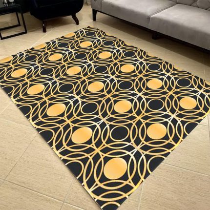 فرش مدرن طرح کاشی کد d-57220