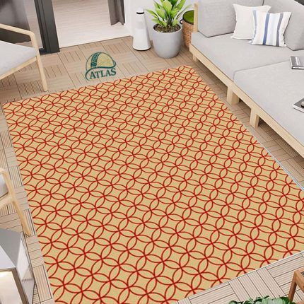 فرش مدرن طرح الگوی اشکال هندسی کد 57246-c 4 فرش مدرن طرح الگوی اشکال هندسی کد 57246-c