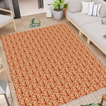 فرش مدرن طرح الگوی اشکال هندسی کد 57246-f 4 فرش مدرن طرح الگوی اشکال هندسی کد 57246-f