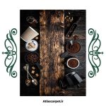 فرشینه آشپزخانه طرح قهوه کد 20720