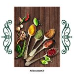 فرش مدرن آشپزخانه طرح ادویه کد 20723