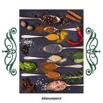 فرشینه آشپزخانه طرح ادویه کد 20732