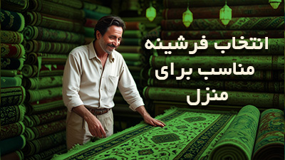 نکات انتخاب فرش مدرن برای دکوراسیون